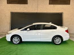 HONDA - CIVIC - 2013/2014 - Branca - Sob Consulta